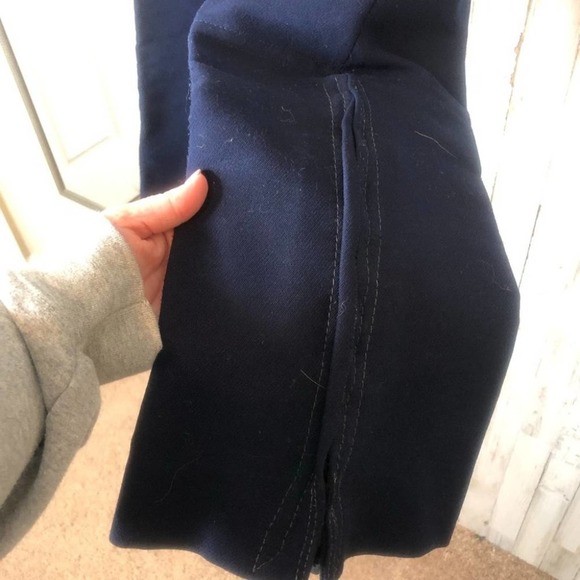 BOGNER Snow Ski Vintage Performance Olympiaden Navy Outerwear Pant Stirrup 38 - Picture 11 of 14